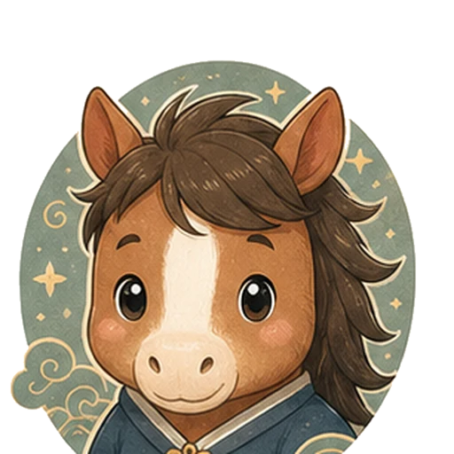 Horse Korean zodiac animal